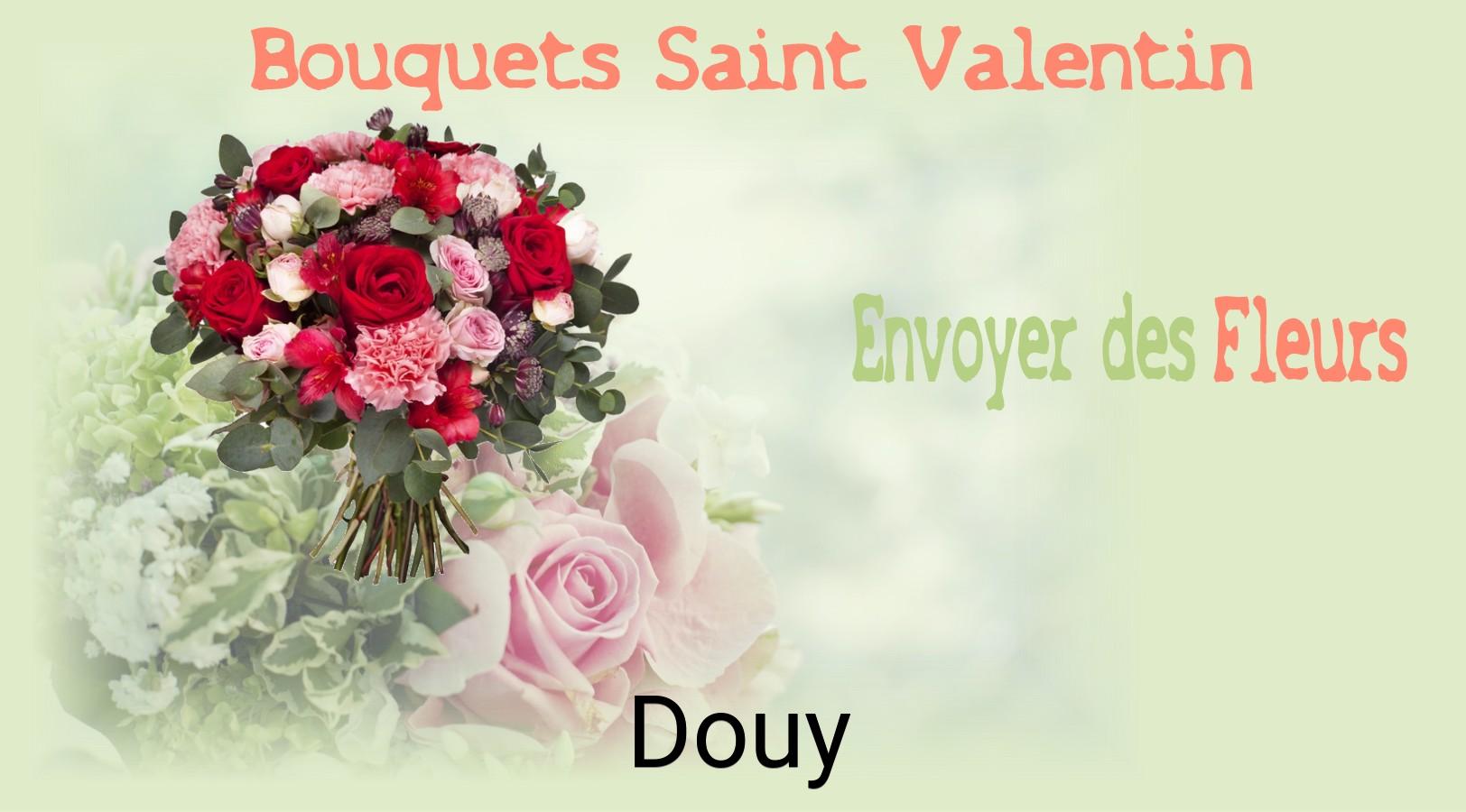 Roses de Saint-Valentin livrées à Douy